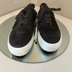 Vince Copley Italian Sport Suede Platform Sneakers